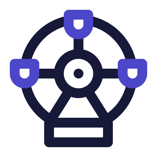 колесо обозрения бесплатно иконка колесо обозрения бесплатно иконка