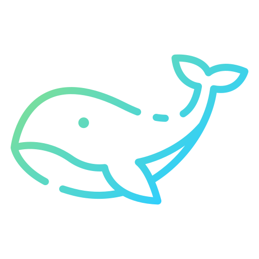 Whale free icon