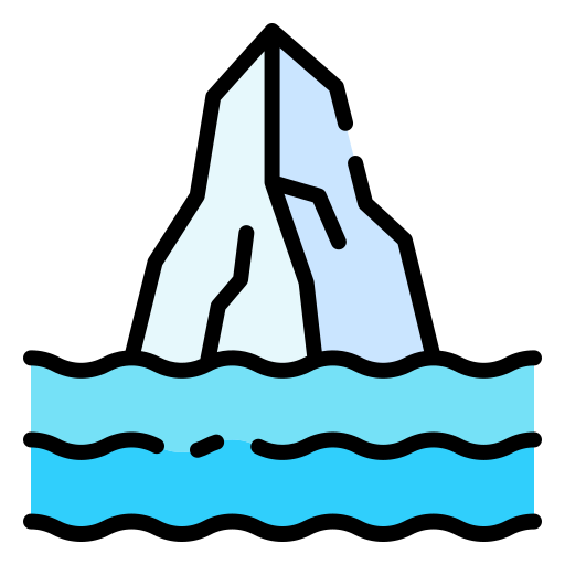 iceberg icono gratis