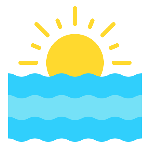 Sunset Good Ware Flat icon