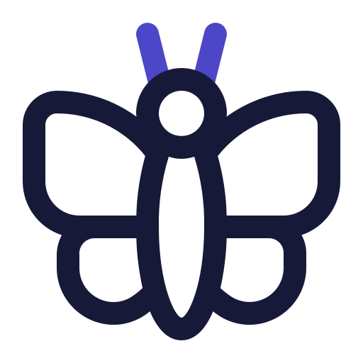 mariposa icono gratis