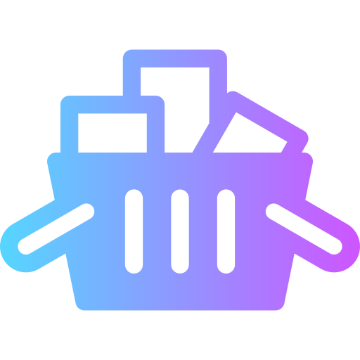 cesta de la compra icono gratis