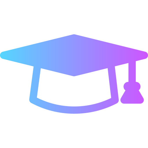 gorro de graduación icono gratis