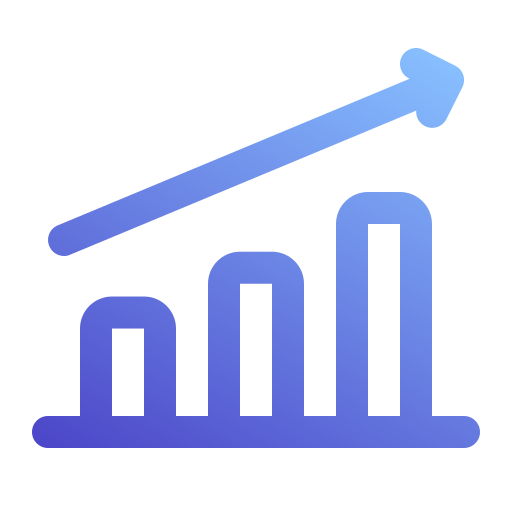 Growth Generic Gradient icon