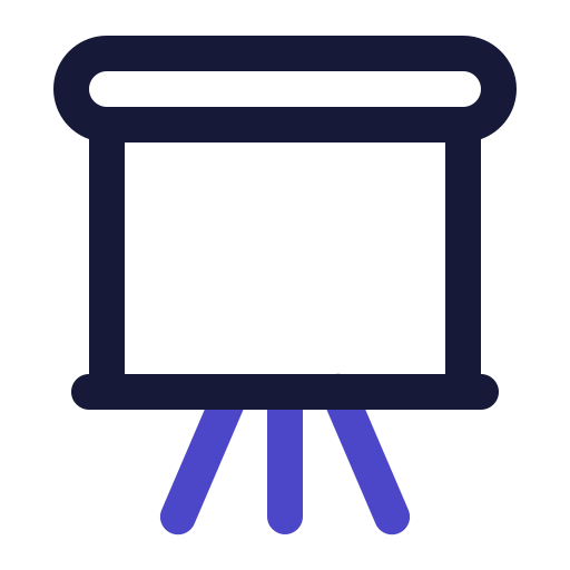 Presentation Generic Outline Color icon