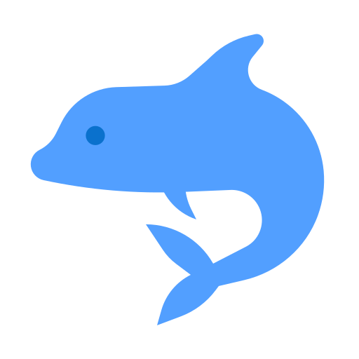 Dolphin free icon Dolphin free icon