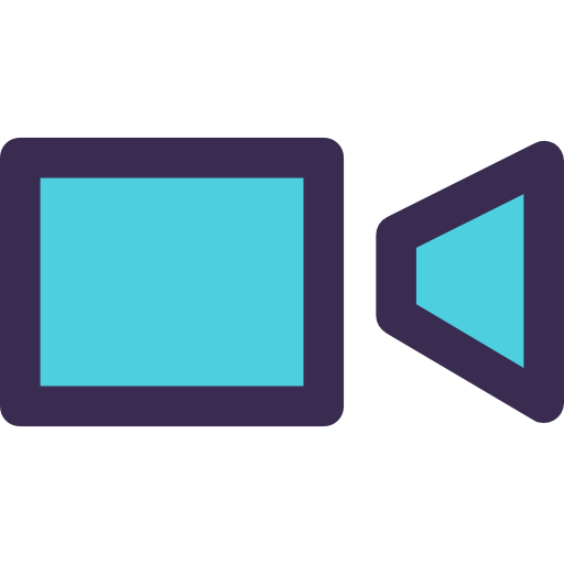 camara de video icono gratis