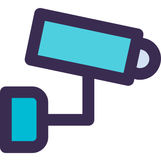 circuito cerrado de televisión icono gratis