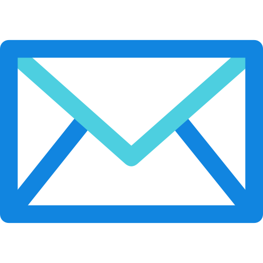 Email Kiranshastry Lineal Blue icon