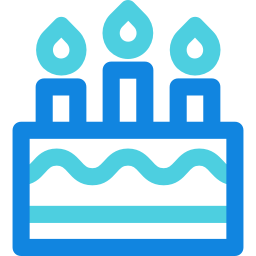 cumpleaños icono gratis