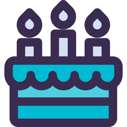 cumpleaños icono gratis