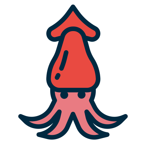Squid free icon Squid free icon