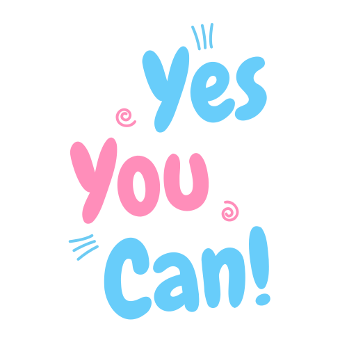 Yes You Can PNG Transparent Images Free Download