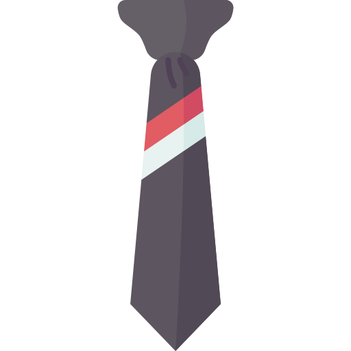 Tie Amethys Design Flat icon