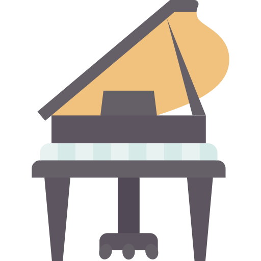 Piano Amethys Design Flat icon