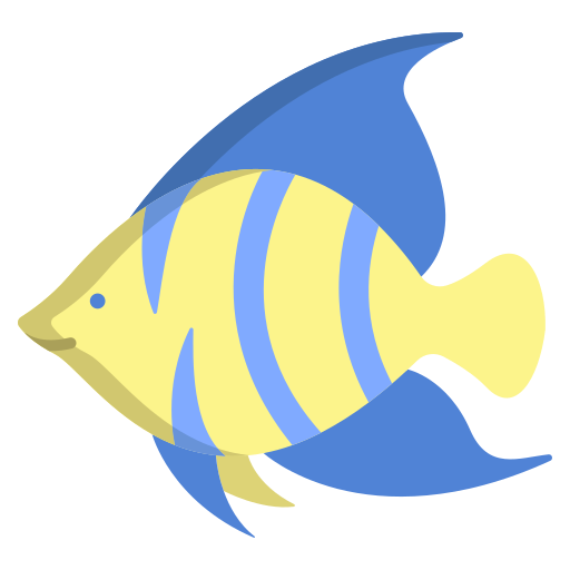 Angel fish Icongeek26 Flat icon