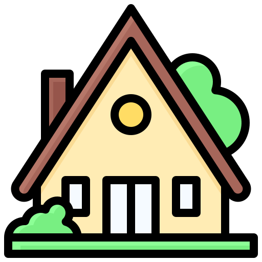 cabaña icono gratis