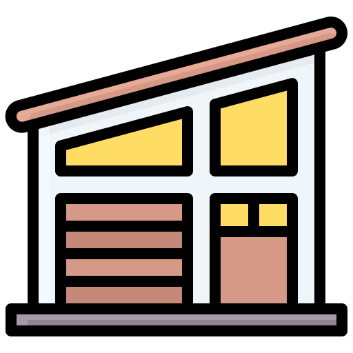 casa moderna icono gratis