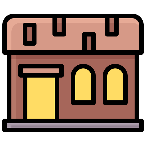 cabaña icono gratis