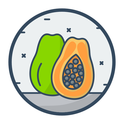 papaya icono gratis