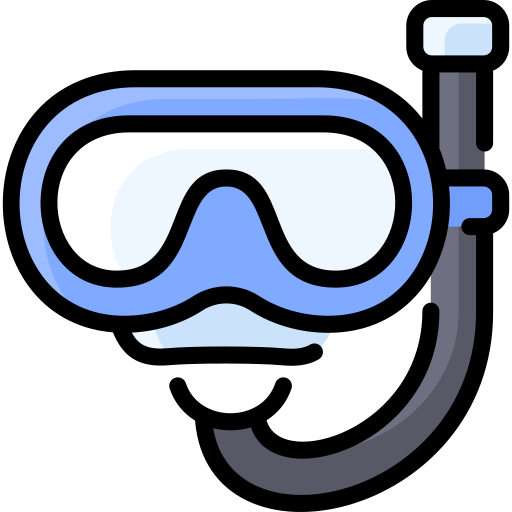máscara de buceo icono gratis
