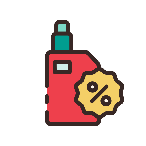 Percentage free icon