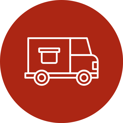 Грузовик доставки бесплатно иконка