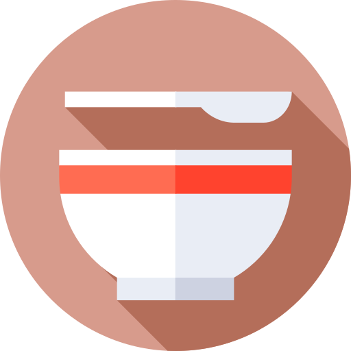 Soup Flat Circular Flat icon