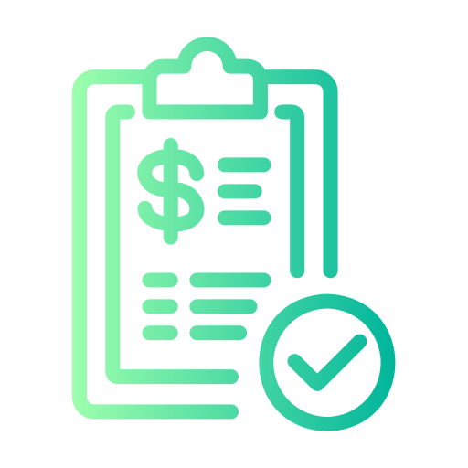 Invoice Generic Gradient icon