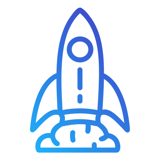 Rocket Generic Gradient icon