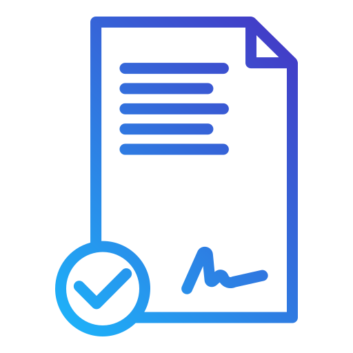Contract free icon Contract free icon