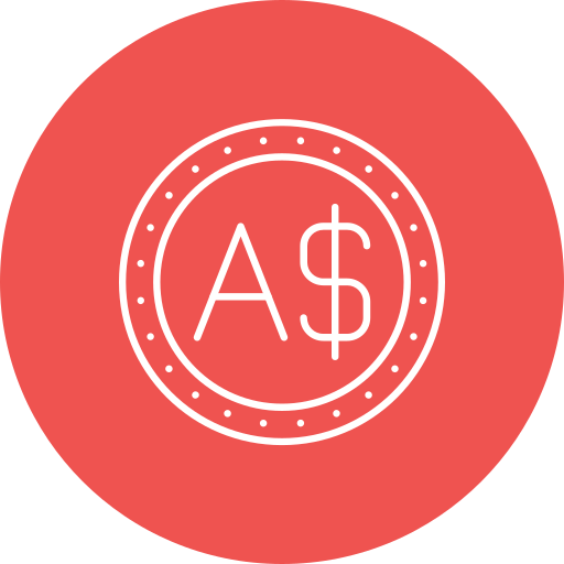 호주 달러 무료 아이콘 호주 달러 무료 아이콘