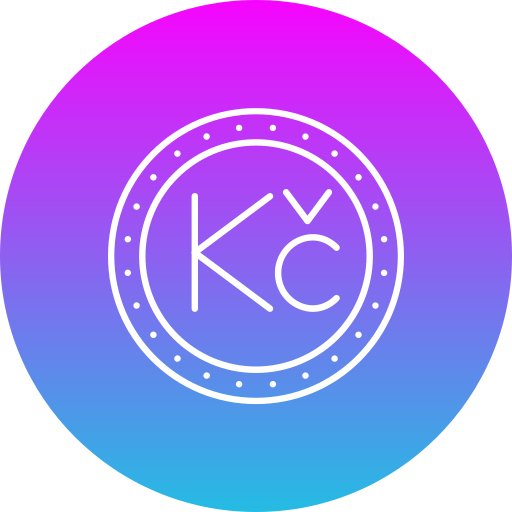 Koruna Generic Flat Gradient icon