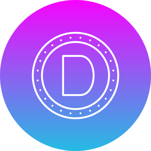 Denarius Generic Flat Gradient icon