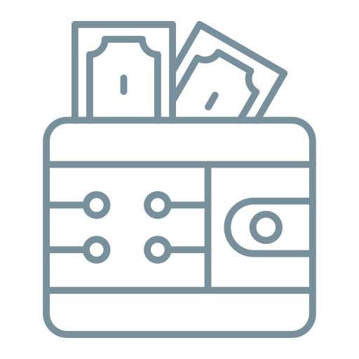 Wallet free icon
