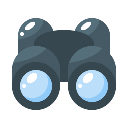 prismáticos icono gratis