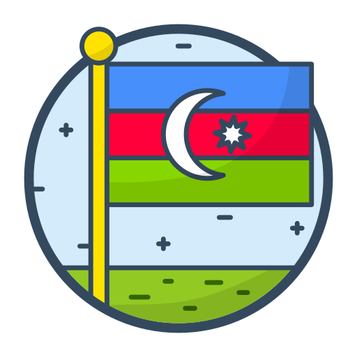 azerbaiyán icono gratis
