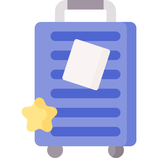 Luggage free icon Luggage free icon