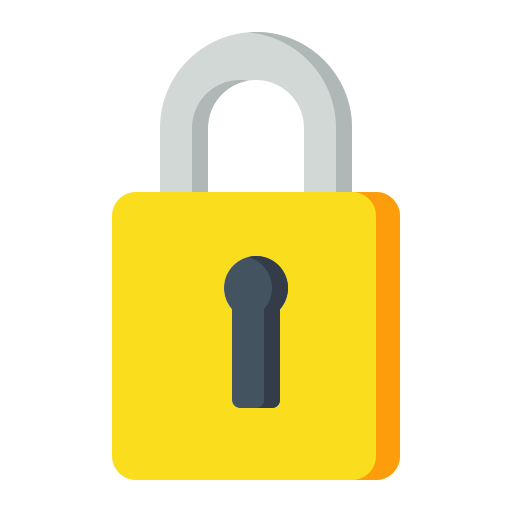 Padlock free icon