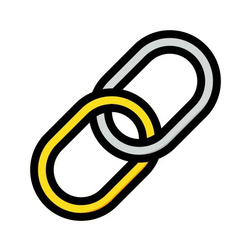 Chain Generic Outline Color icon