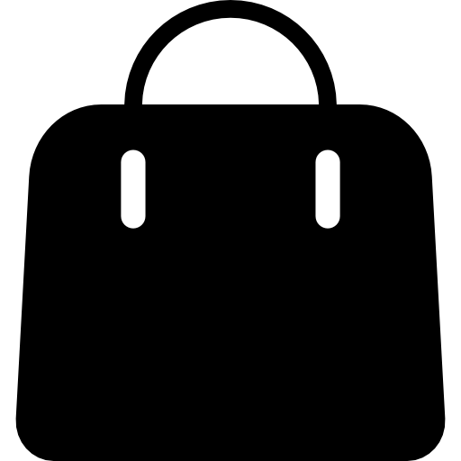 bolso de mano grande icono gratis