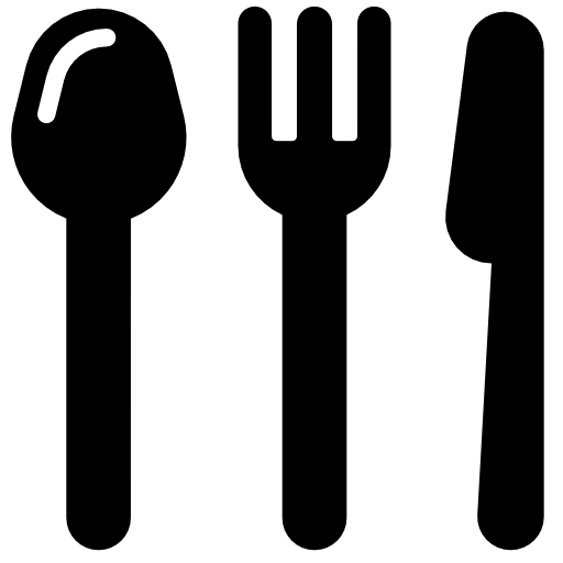 Ícone de garfo e faca