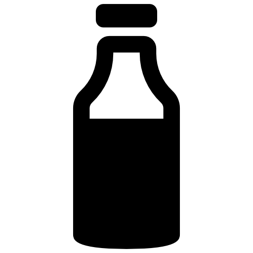 botella de leche icono gratis