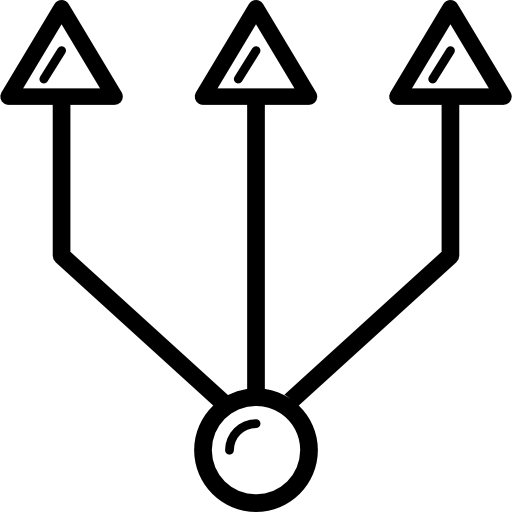 connecting arrows