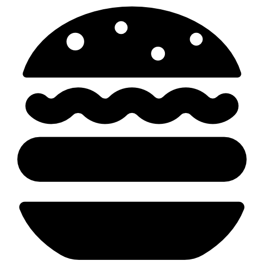 hamburguesa grande icono gratis