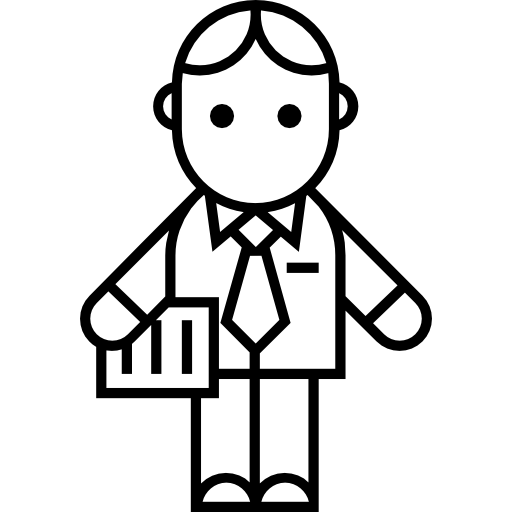 Manager Suit Red Tie Icon  Free Images at  - vector clip