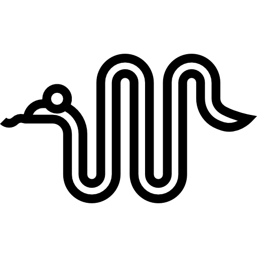 serpiente venenosa icono gratis