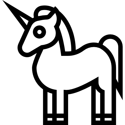 unicornio icono gratis