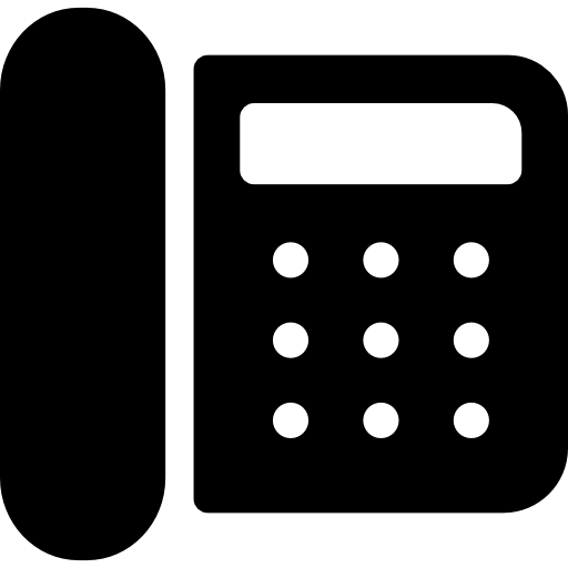 Teléfono de casa - Iconos gratis de tecnología