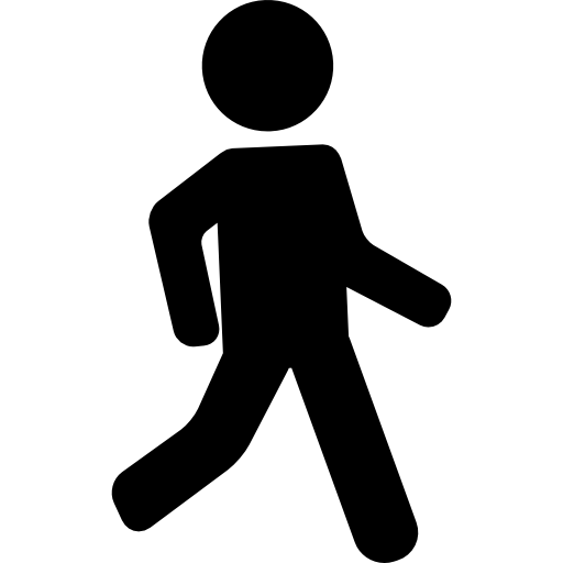 One Man Walking - Free people icons